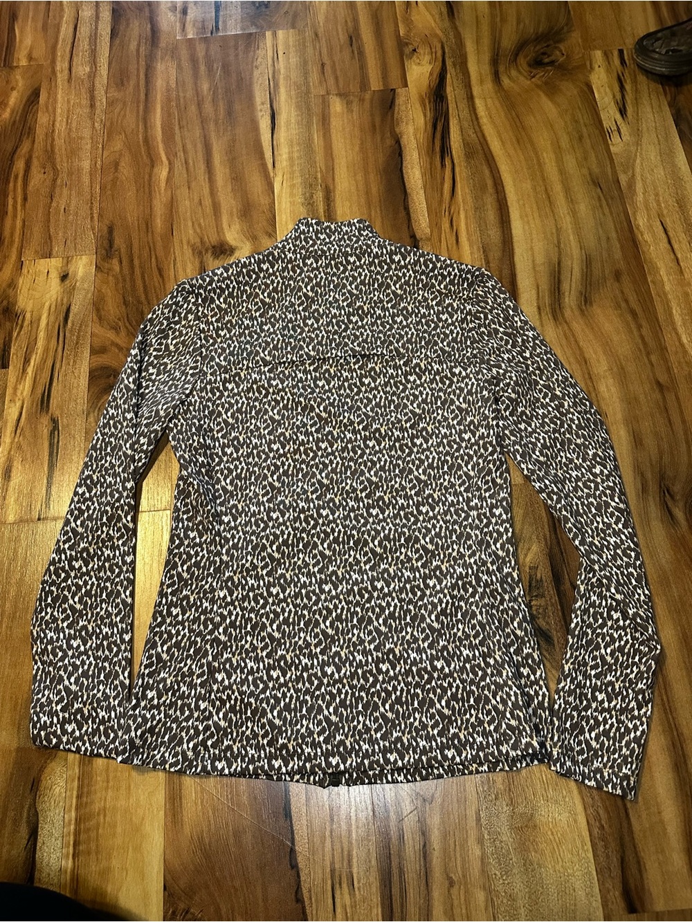 Tommy Bahama Everyday Active Jacket XS Leopard Animal Print Full Zip Stretch - Picture 9 of 9